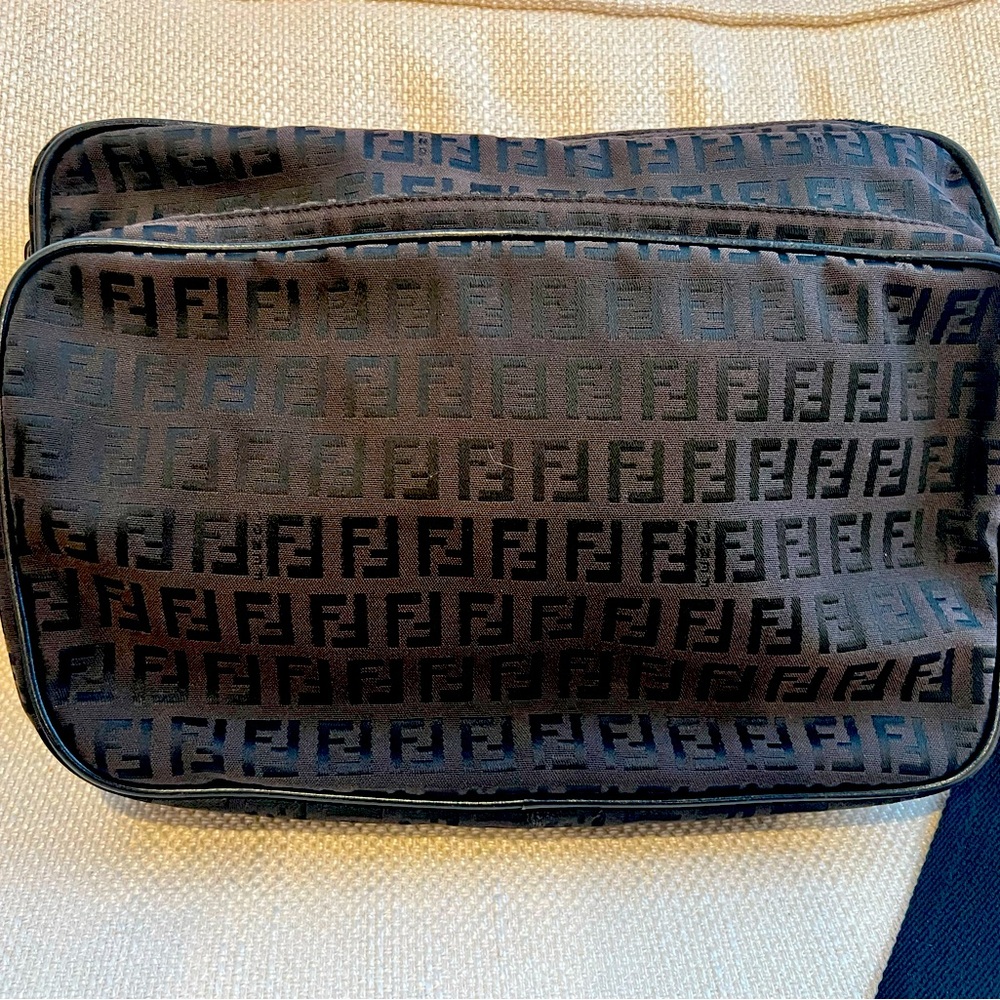 Fendi Black Monogram Crossbody Bag